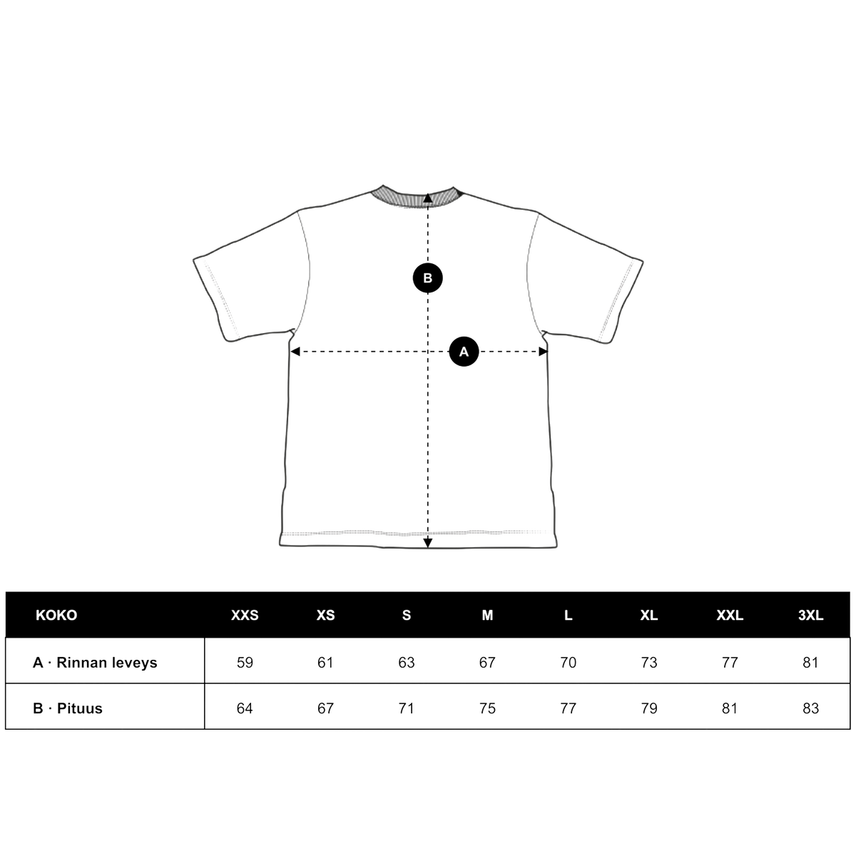 KALJA HOMMIA OVERSIZE T-PAITA