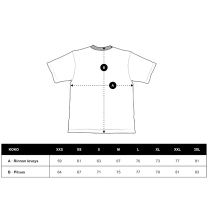 KALJA HOMMIA OVERSIZE T-PAITA